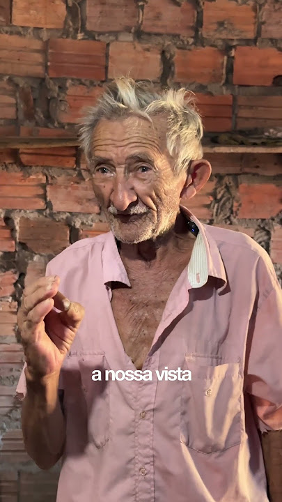 Seu José, antigo vendedor de doces de Araguaína